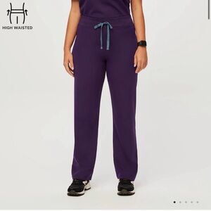 Figs Women's Livingston Pant in Purple